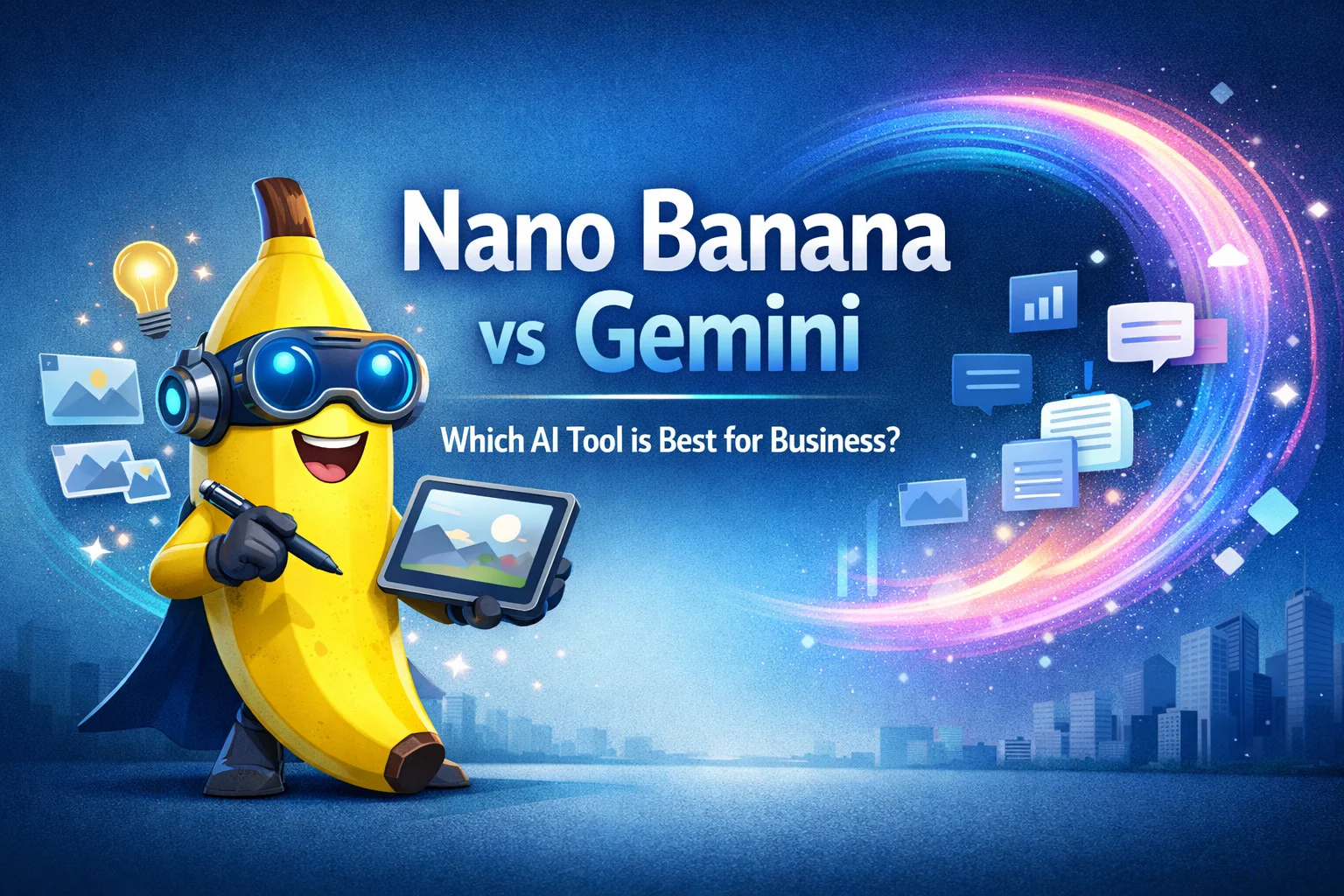Nano Banana vs Gemini AI comparison for business owners