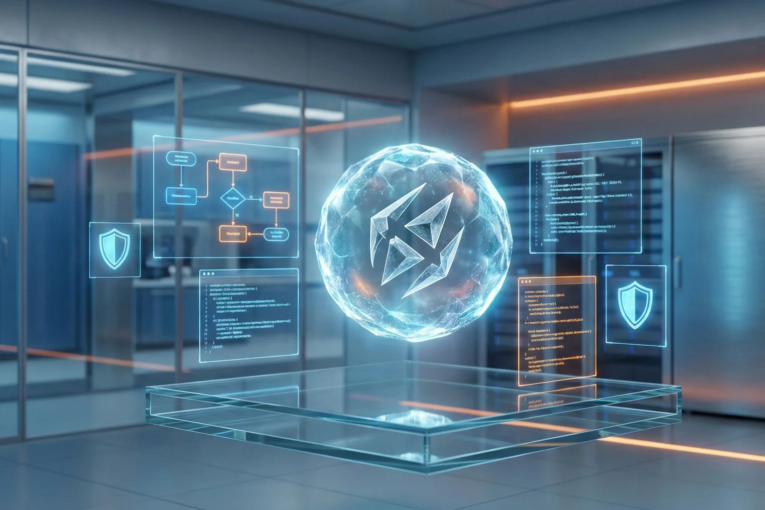 OpenClaw AI agents visualized as secure enterprise AI infrastructure